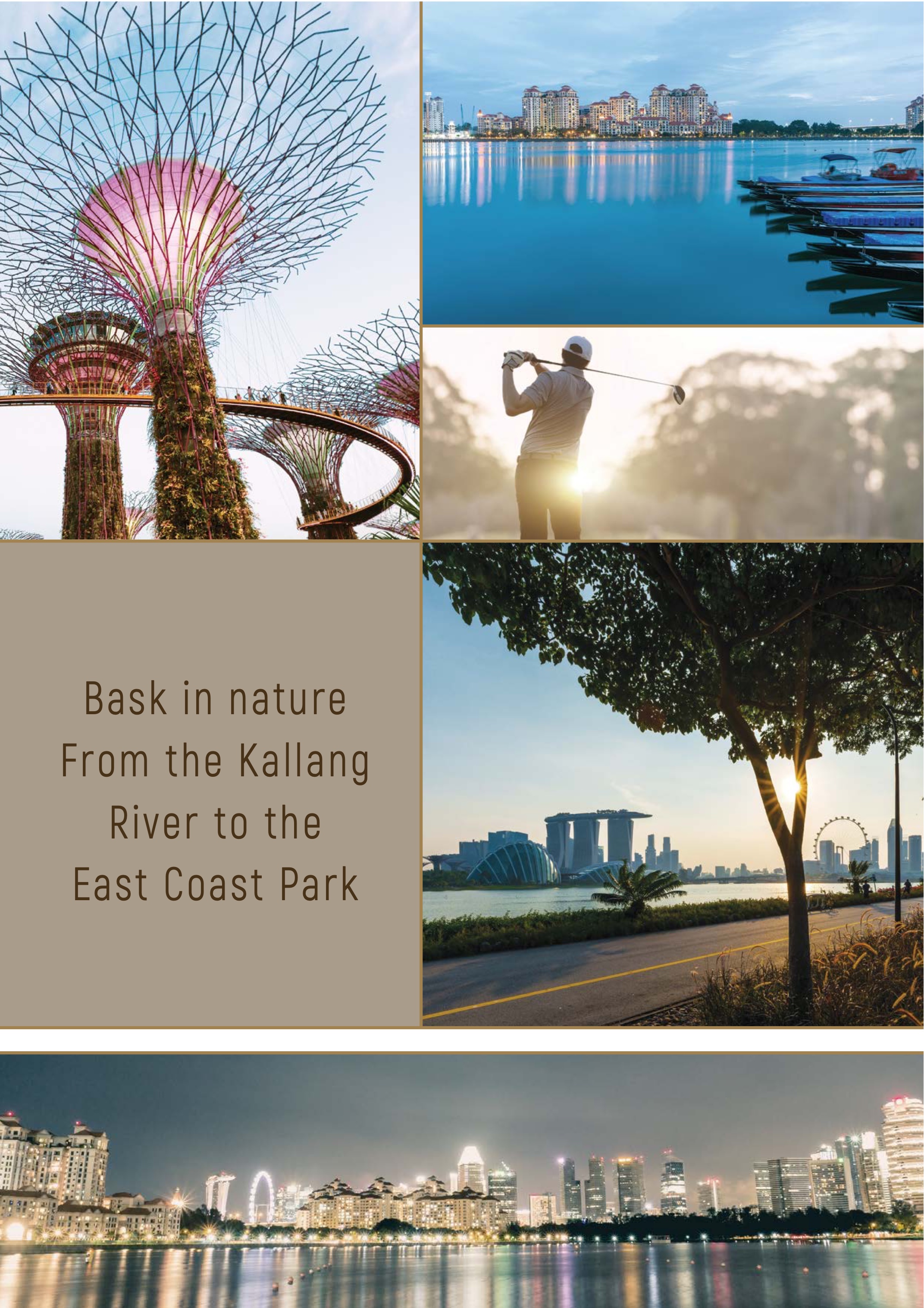 East Coast Park and Gardens by the Bay